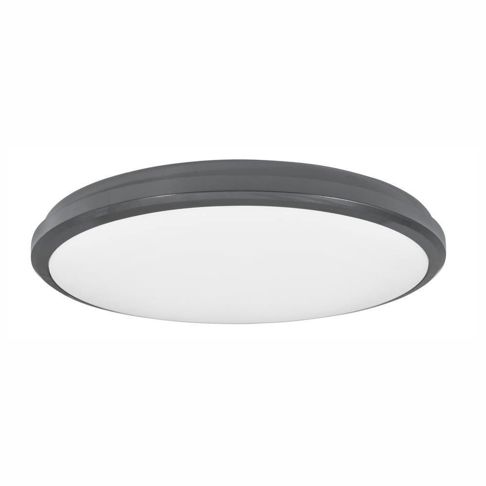 LED Deckenleuchte Tommy in Dunkelgrau 24W 2400lm IP54