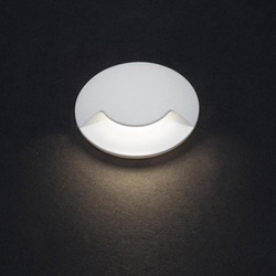 LED Bodeneinbauleuchte Bang in Weiß 1W 60lm IP67