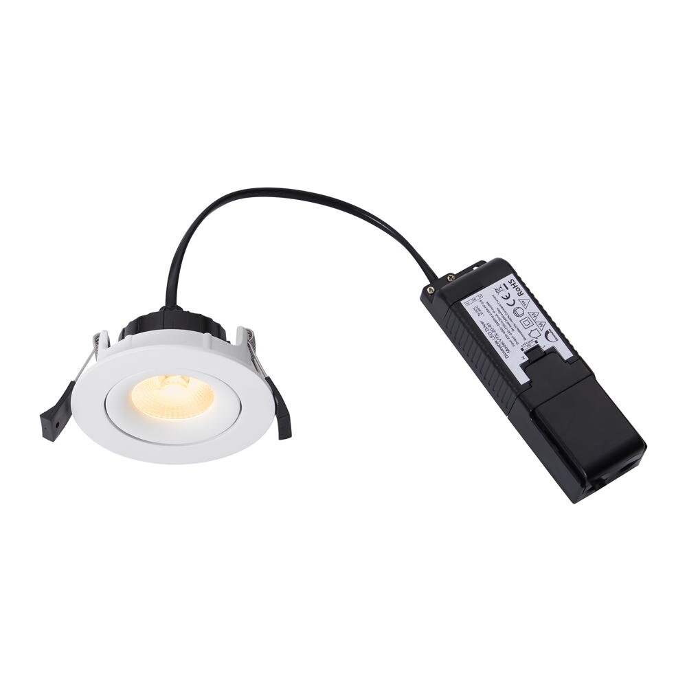 LED Einbaustrahler Aliki in Schwarz 8W 560lm IP44 günstig online kaufen