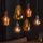 famlights | Pendelleuchte Davut in Mehrfarbig und Altsilber E27
