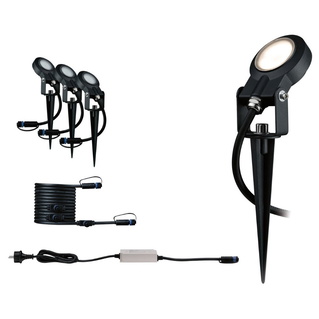 LED Plug & Shine Erdspießleuchte Sting in Anthrazit 3x 6W IP67  