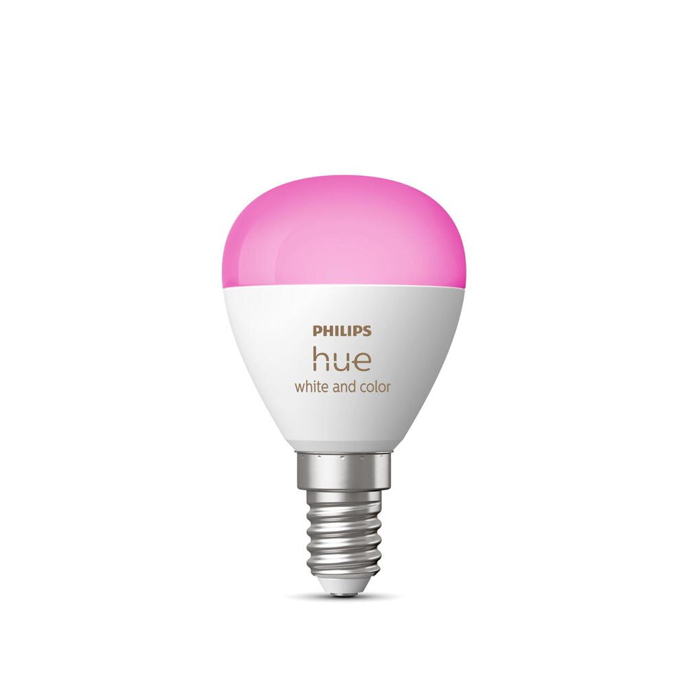 Philips Hue White & Color Ambiance LED E14 Luster in Weiß 5,1W 370lm Einerp günstig online kaufen