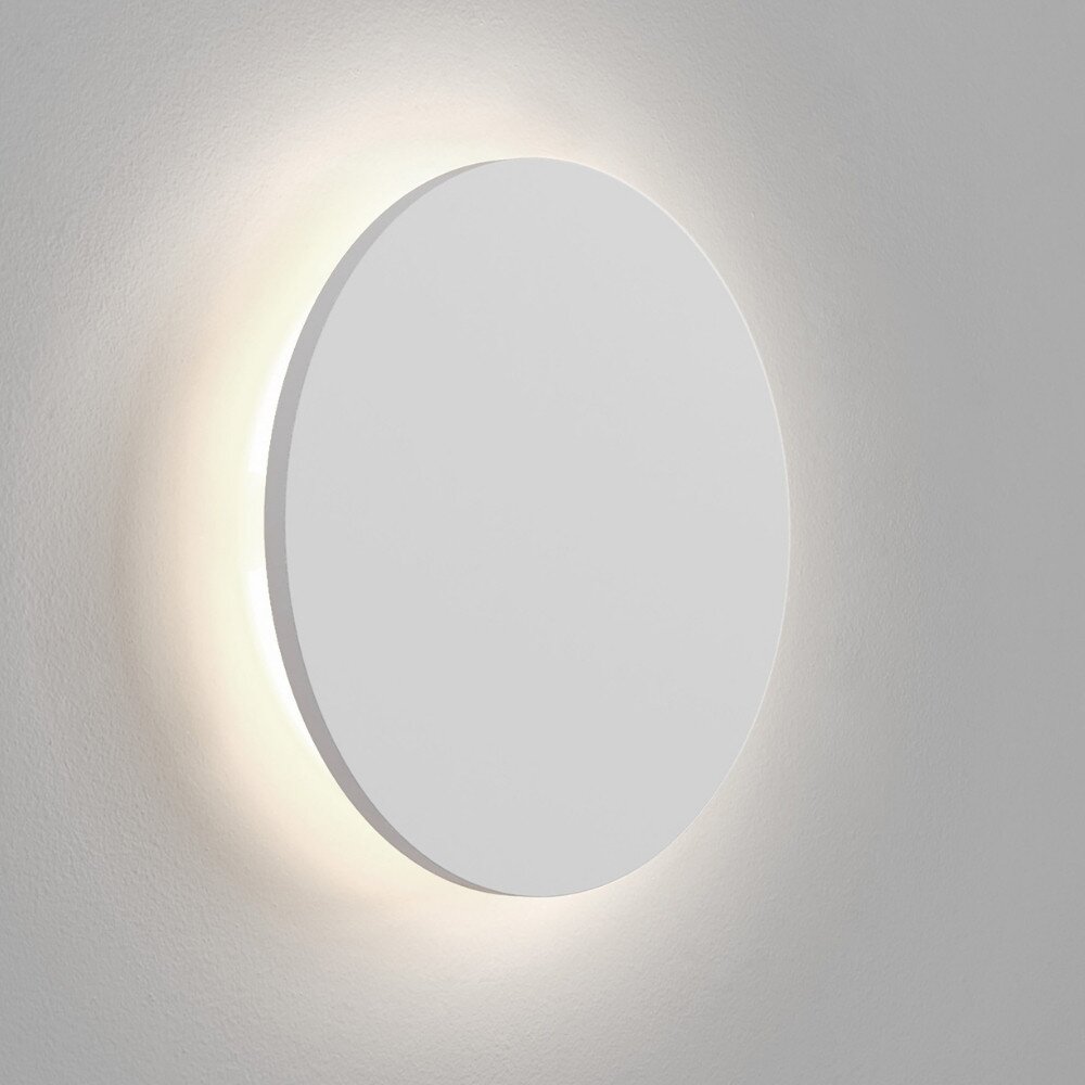 LED Wandleuchte Eclipse in Weiß 9,5W 446lm 3000K 250mm