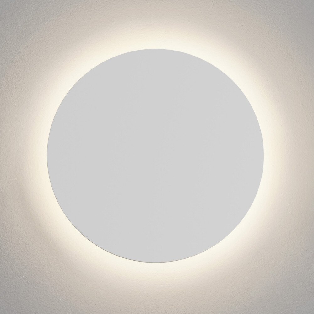 LED Wandleuchte Eclipse in Weiß 16,4W 674lm 2700K 350mm günstig online kaufen