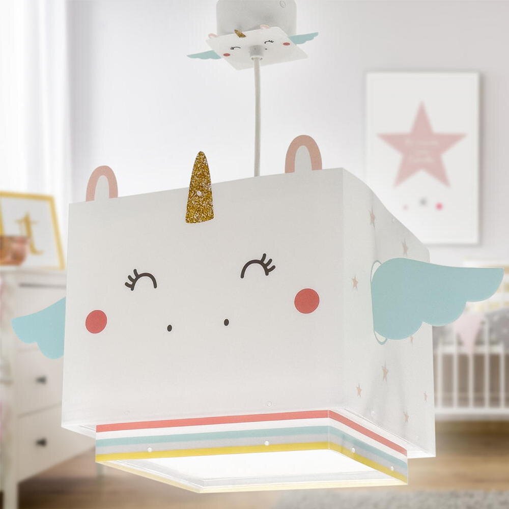 Pendelleuchte Little Unicorn in Weiß E27 günstig online kaufen