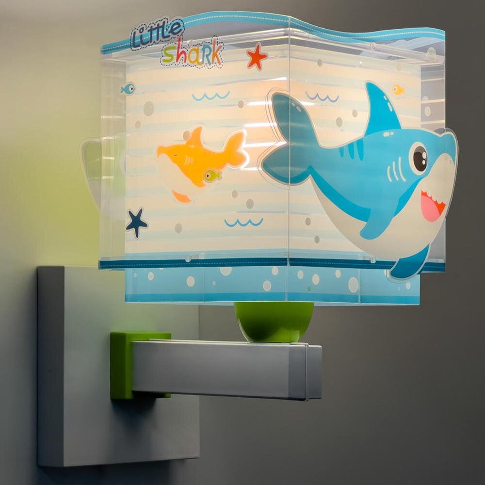 Dalber Little Shark Wandleuchte mit Meeresmotiv günstig online kaufen