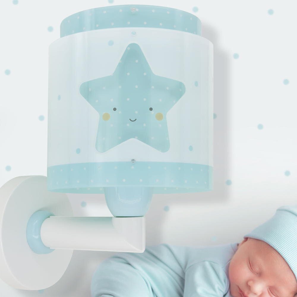 Dalber Baby Dreams Wandleuchte mit Stecker, blau günstig online kaufen