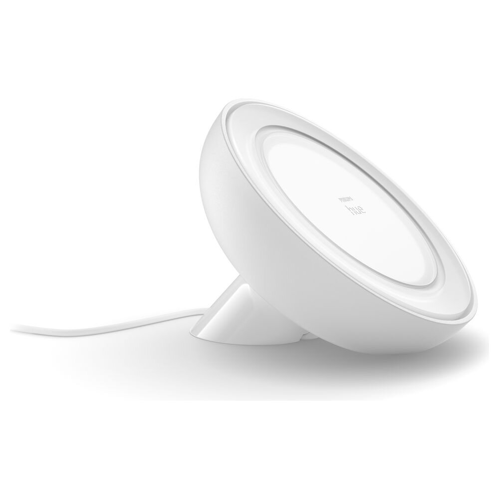 Philips Hue Bluetooth White & Color Ambiance Tischleuchte Bloom in Weiß ink günstig online kaufen