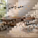 RINGO-Living Esszimmerstuhl Iacobus in Sandfarbig aus Boucle 830x580x590mm