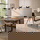 RINGO-Living Esszimmerstuhl Iacobus in Sandfarbig aus Boucle 830x580x590mm