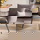 RINGO-Living Esszimmerstuhl Pero in Anthrazit aus Samt 830x650x680mm