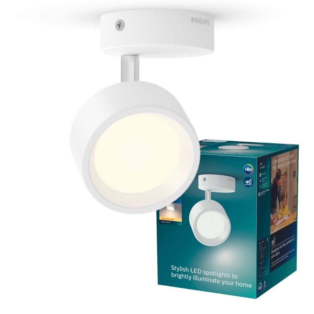 LED Deckenspot Bracia in Weiß 5,5W 550lm