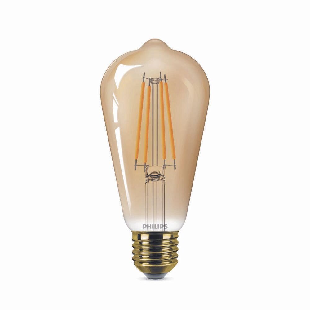 Philips Vintage LED Filament Lampe ersetzt 25W E27 ST64 Edisonform 3,1W 250 günstig online kaufen