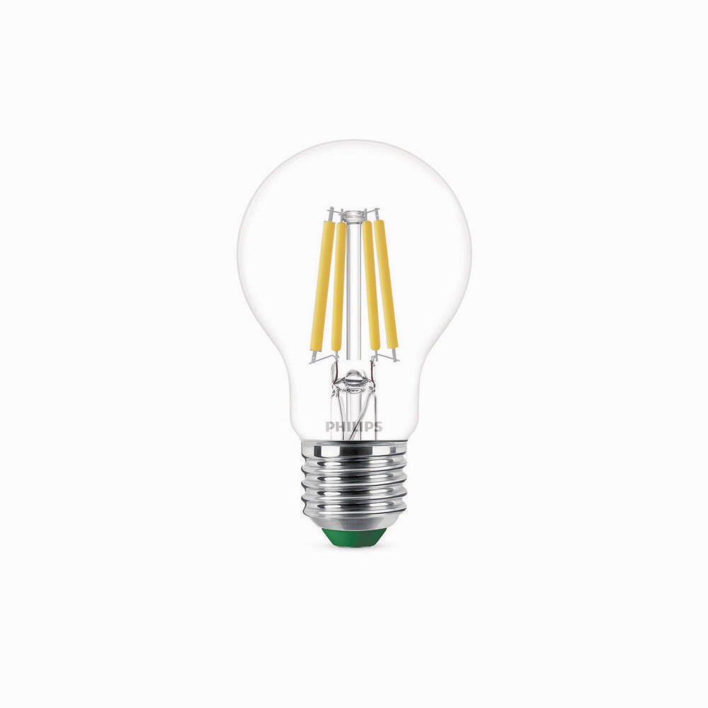 Philips Ultra Efficient LED Filament Lampe ersetzt 40W E27 Birne - A60 2,3W günstig online kaufen