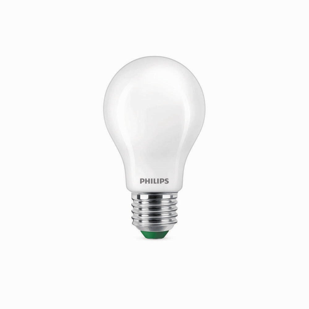 Philips LED-Leuchtmittel ultraeffizient E27 Glühlampenform 4W 840lm Matt günstig online kaufen