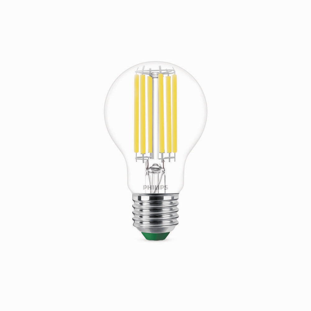 Philips Ultra Efficient LED Filament Lampe ersetzt 75W E27 Birne - A60 5,2W günstig online kaufen