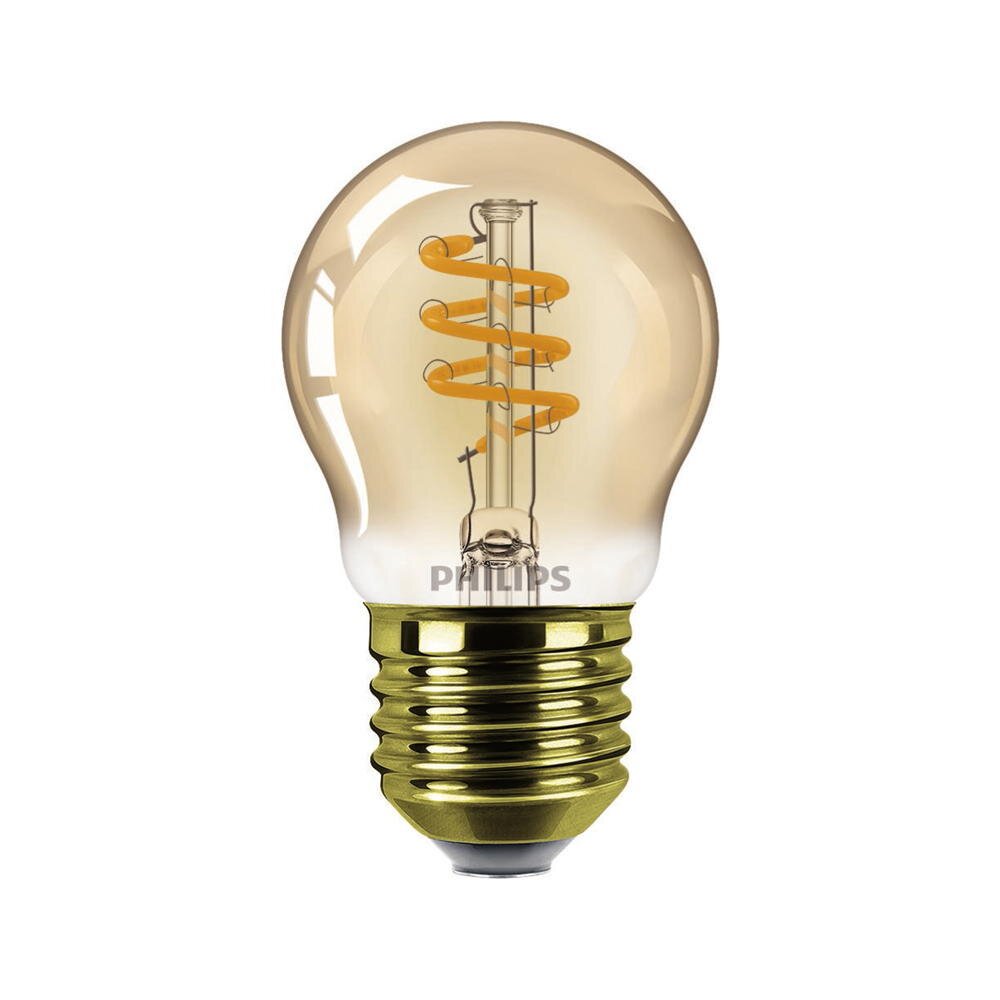 Philips Vintage LED Filament Lampe ersetzt 25W E27 Tropfen - P45 3W 250lm 2 günstig online kaufen