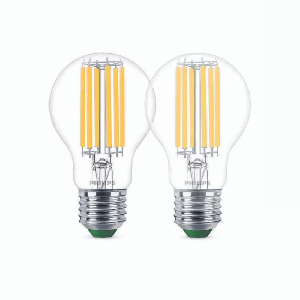 Philips LED Lampe E27 - Birne A60 5,2W 1095lm 4000K ersetzt 75W Doppelpack günstig online kaufen