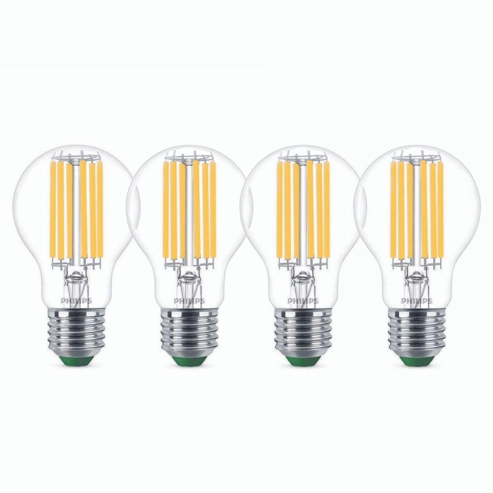 Philips LED Lampe E27 - Birne A60 5,2W 1095lm 4000K ersetzt 75W Viererpack günstig online kaufen