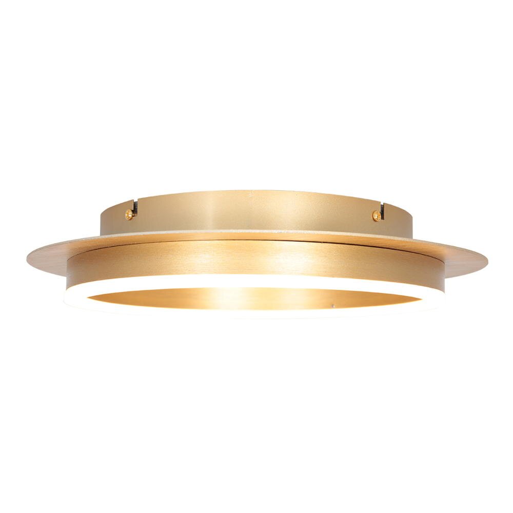 LED Deckenleuchte Ringlux in Gold 20W 2000lm