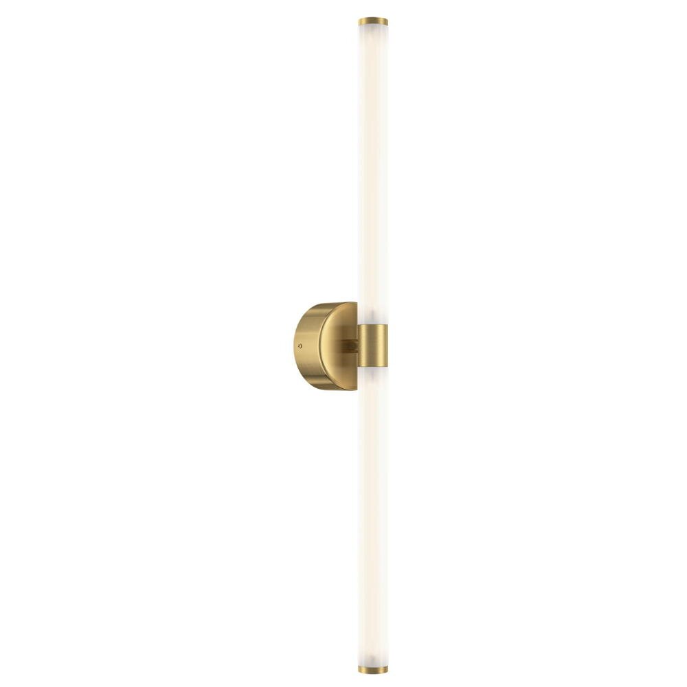 Maytoni LED-Wandleuchte Axis, goldfarben, Höhe 63 cm günstig online kaufen