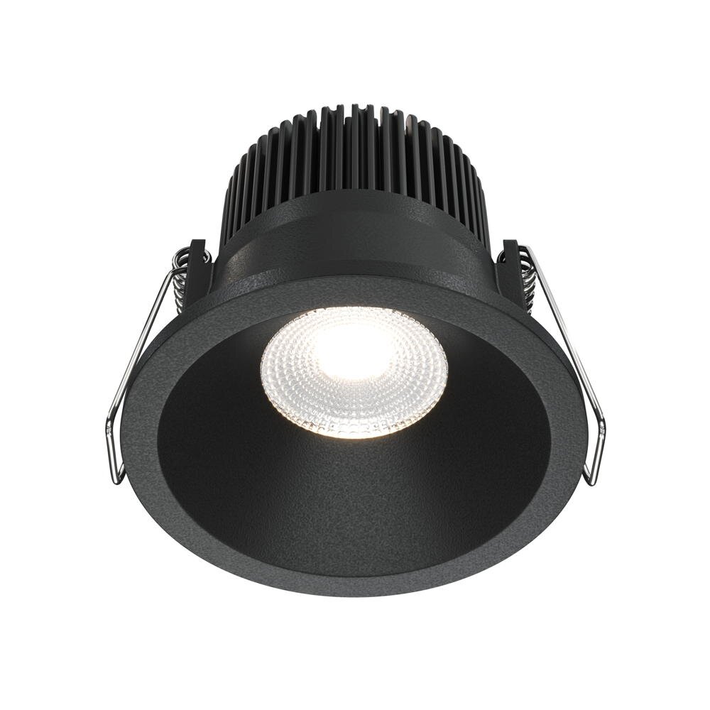 LED Deckeneinbaustrahler Zoom in Schwarz 6W 410lm IP65 4000K günstig online kaufen