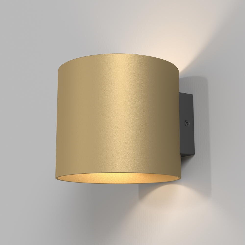 Wandleuchte Rond in Gold G9