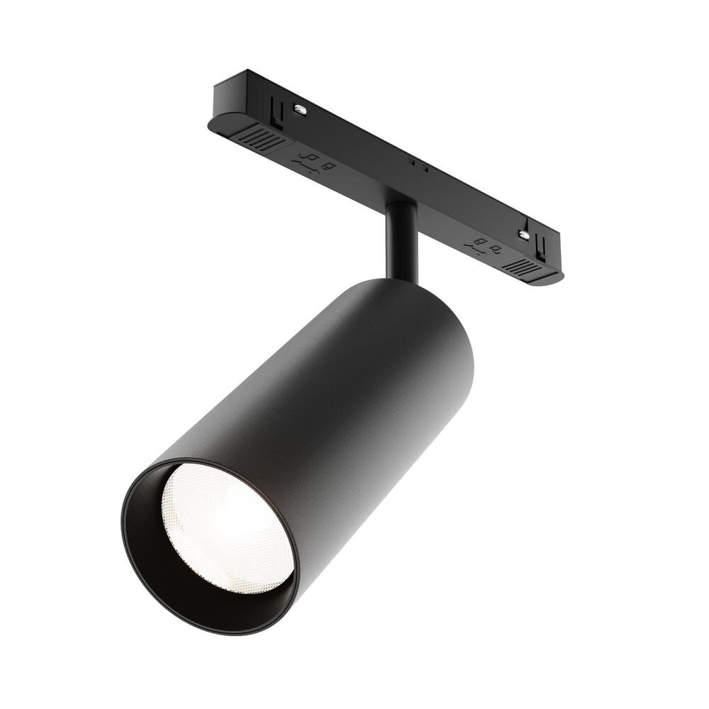 Maytoni Focus Wohnzimmer Flur Küche LED zeitlos Schwarz Aluminium 1-flammig