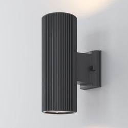 Wandleuchte Rando in Grau E27 IP54