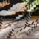 RINGO-Living Barhocker Halvar in Sandfarbig aus Boucle...