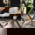 RINGO-Living Barhocker Halvar in Sandfarbig aus Boucle 940x450x560mm drehbar