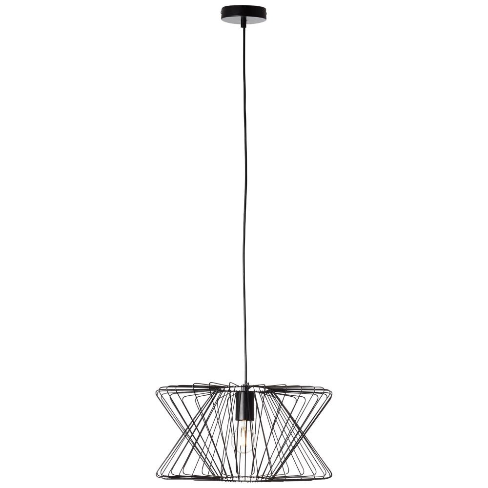 Brilliant Pendelleuchte George Town Schwarz