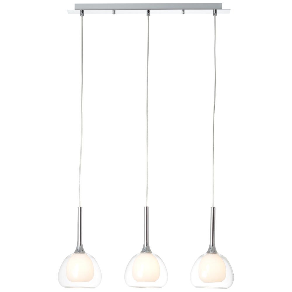 Brilliant Pendelleuchte Hadan 3-flammig weiß 85573/15