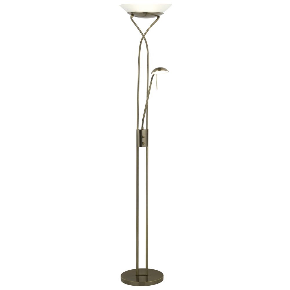 Ollie Decken-Fluter Led 2-flammig Farbe:messing antik