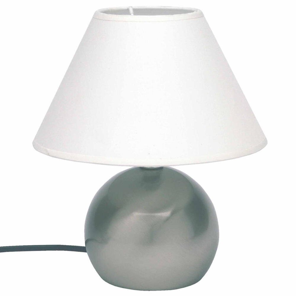 Brilliant Leuchten Tischleuchte, Tarifa Tischleuchte Touchdimmer eisen/weiß