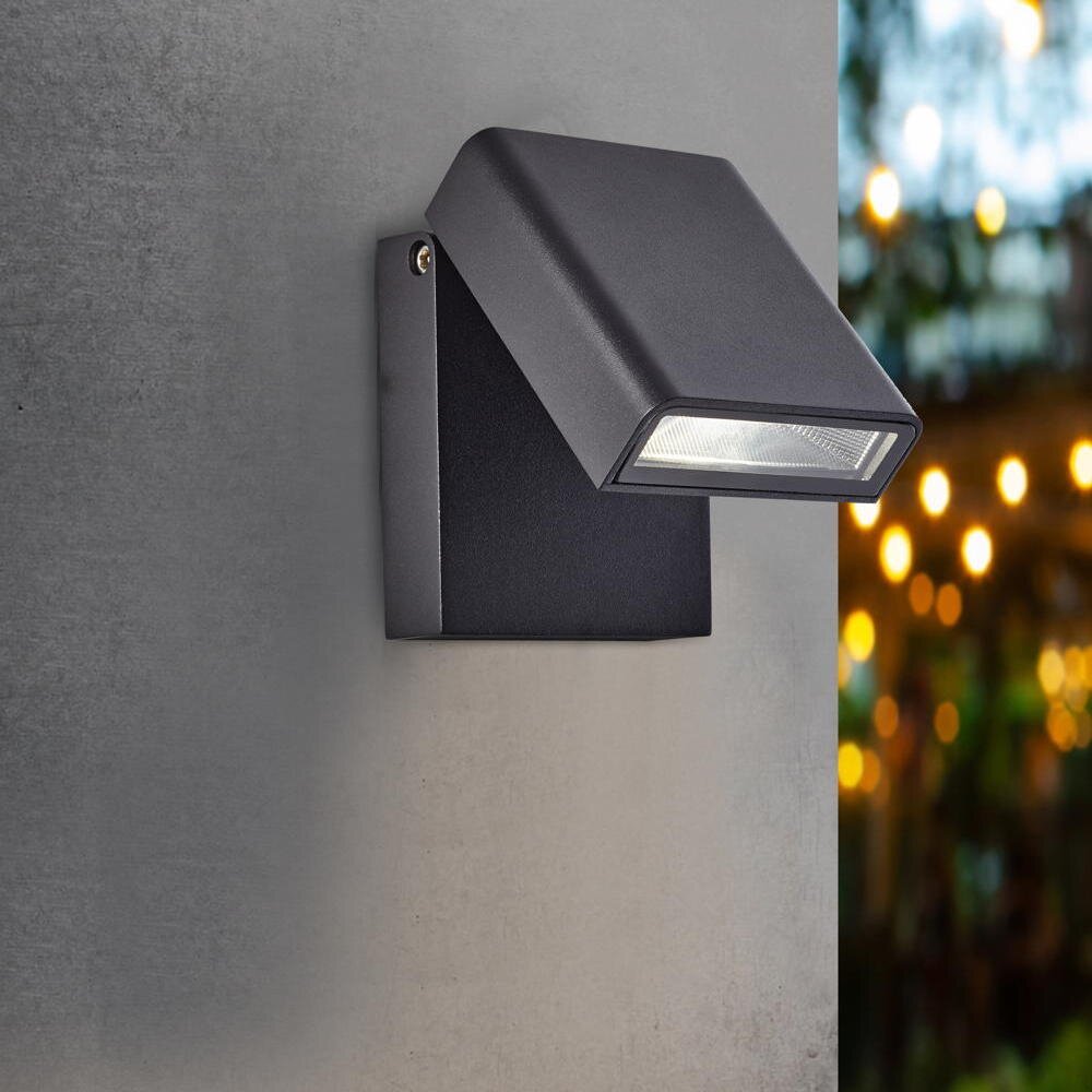 Brilliant Leuchten Außen-Wandleuchte, Toya LED Außenwandstrahler
