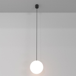 LED Pendelleuchte Luna in Schwarz und Weiß 5W 310lm