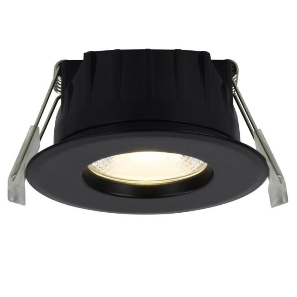 LED Einbaustrahler Rosalee in Schwarz 7W 600lm IP65 günstig online kaufen