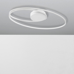 LED Deckenleuchte Viareggio in Weiß 28W 1950lm