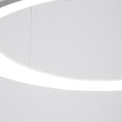 LED Pendelleuchte Esteva in Weiß 48W 2400lm