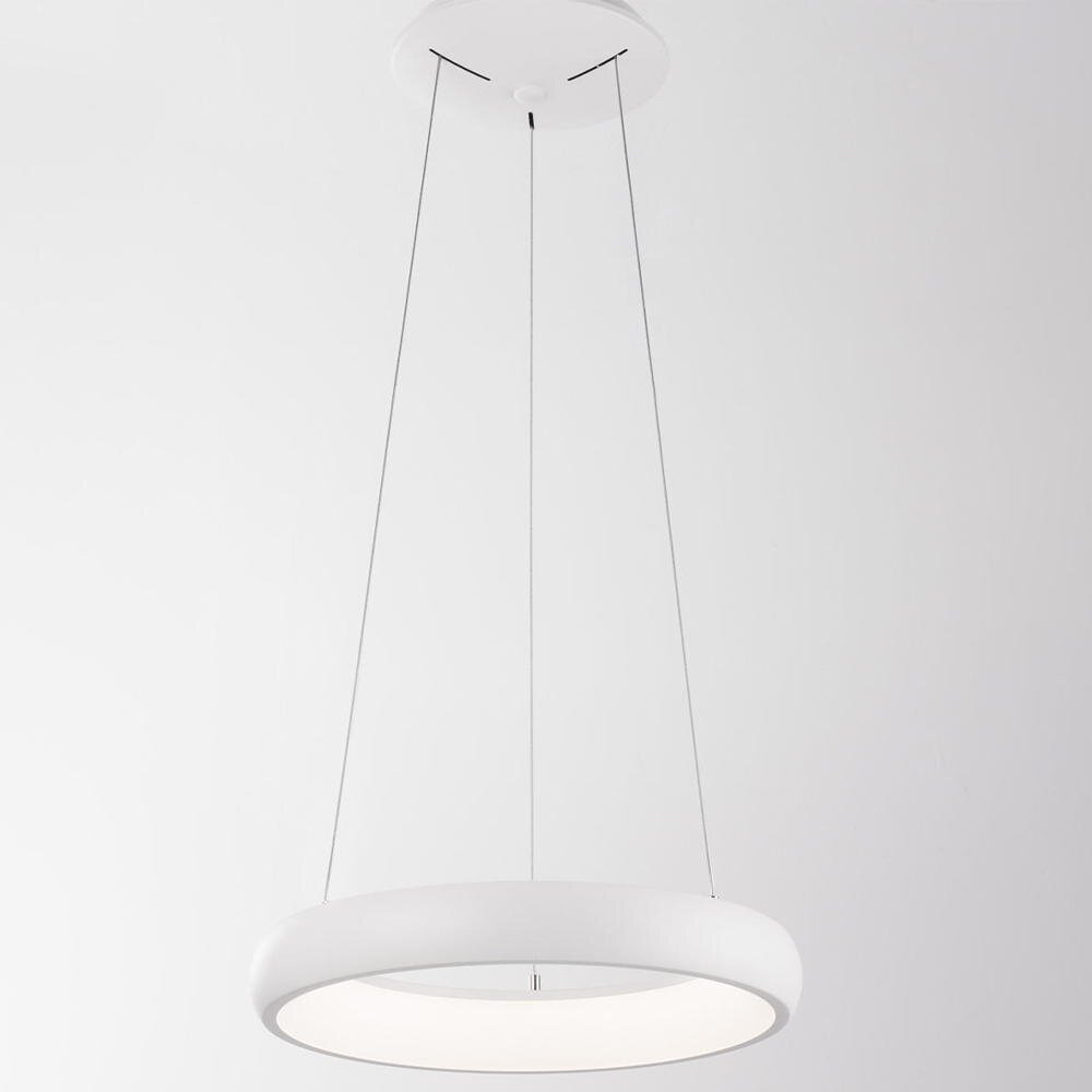 LED Pendelleuchte Albi in Weiß 32W 1950lm