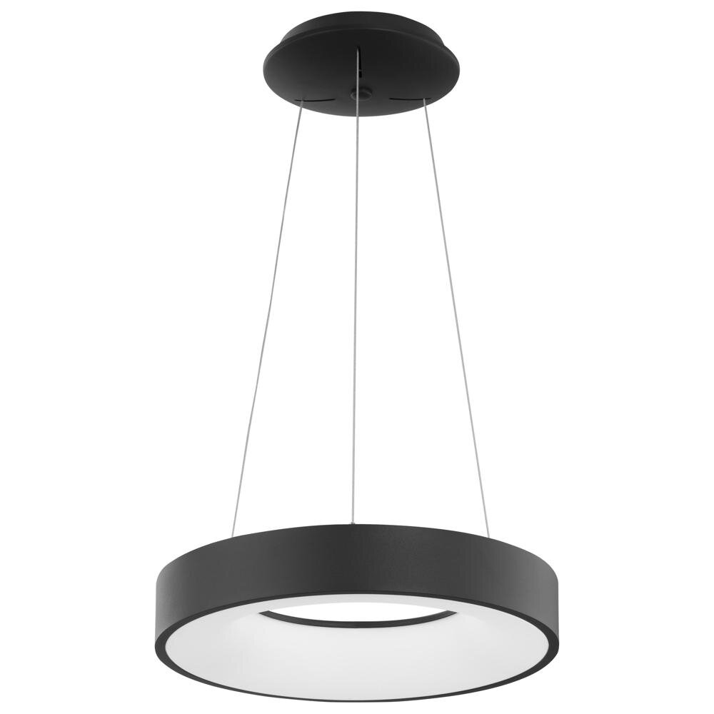 LED Pendelleuchte Rando Thin in Schwarz-matt 30W 1950lm