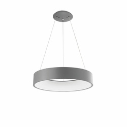 LED Pendelleuchte Rando in Grau 42W 2700lm