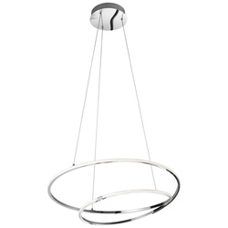 LED Pendelleuchte Viareggio in Chrom 29W 2000lm