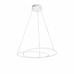LED Pendelleuchte Viareggio in Weiß 29W 2000lm
