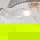 Pendelleuchte Mond in Transparent und Gold E14 180mm