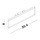 LED Wandleuchte Line in Weiß 2x 8W 1056lm
