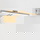 LED Wandleuchte Marnell in Messing 12W 801lm