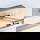 LED Wandleuchte Marnell in Messing 12W 801lm