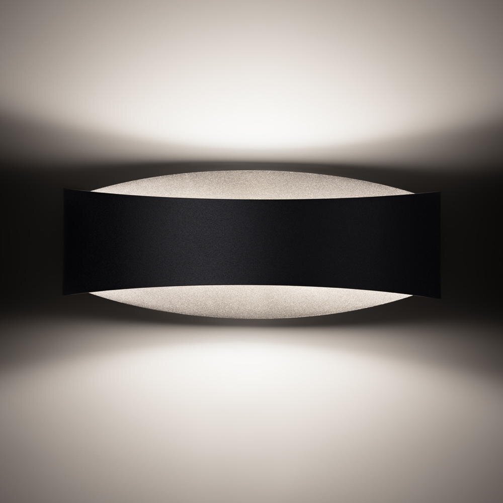 famlights | Wandleuchte Thea in Schwarz G9